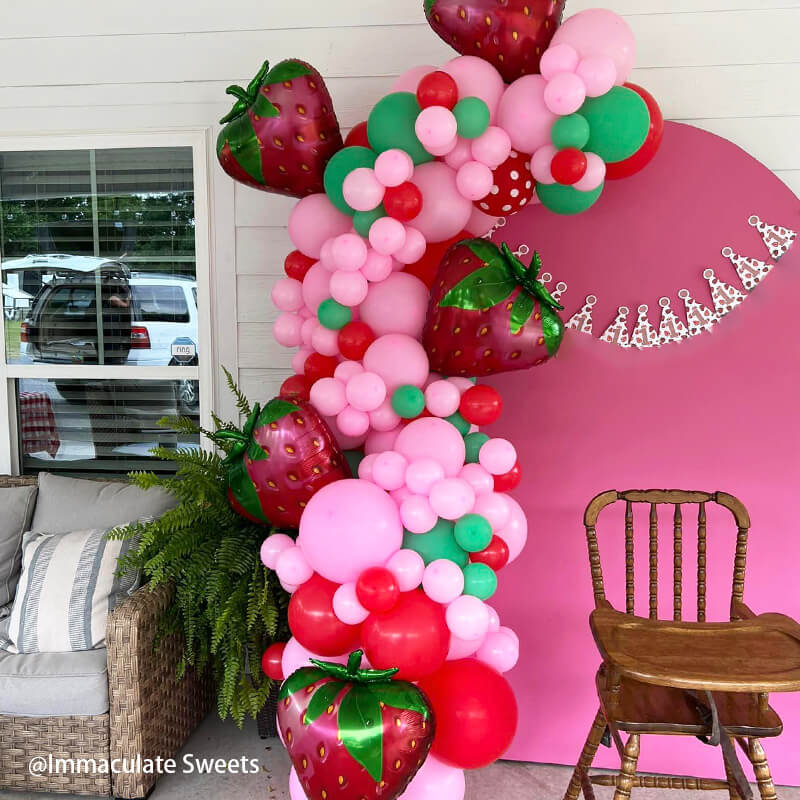 4x7ft Chiara Arched Backdrop Frame Custom Arched Wall Backdrop Cover for Party Decoration-ubackdrop