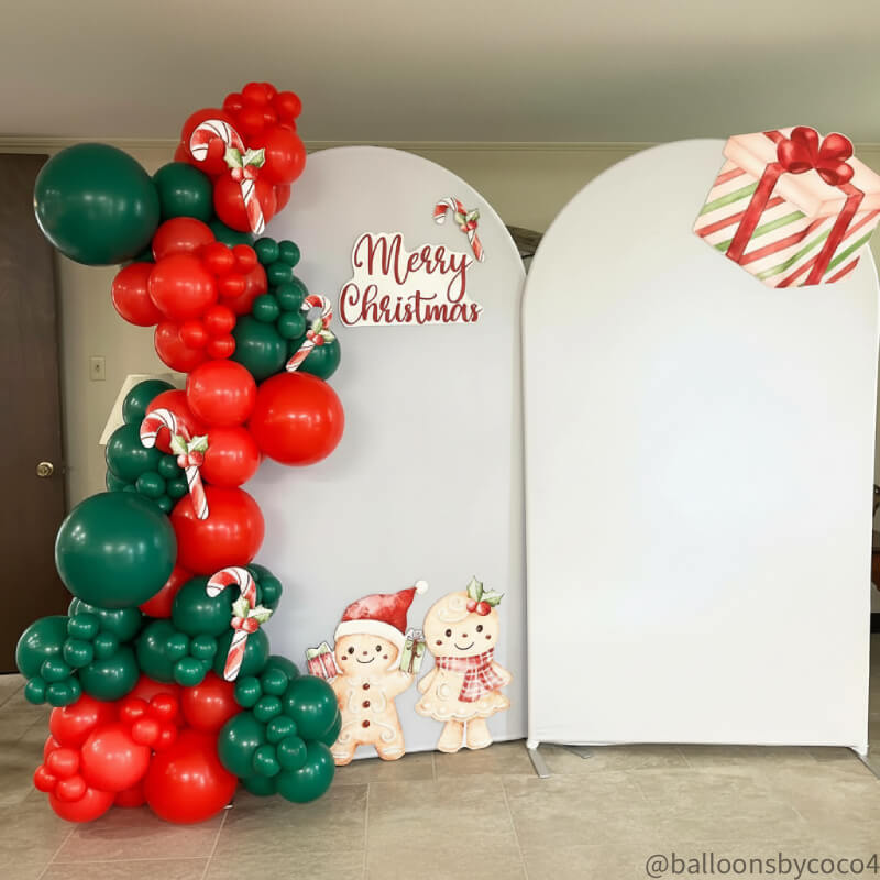 4x7ft Chiara Arched Backdrop Frame Custom Arched Wall Backdrop Cover for Party Decoration-ubackdrop