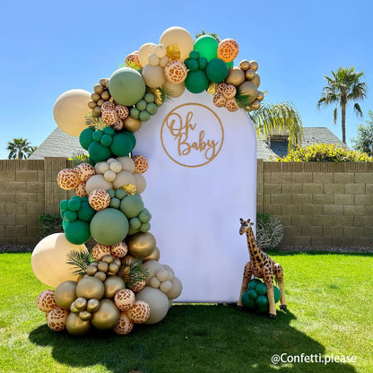 4x7ft Chiara Arched Backdrop Frame Custom Arched Wall Backdrop Cover for Party Decoration-ubackdrop