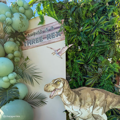 5D Green Jungle Fabric Artificial Flower Wall Party Decor Outdoor-ubackdrop