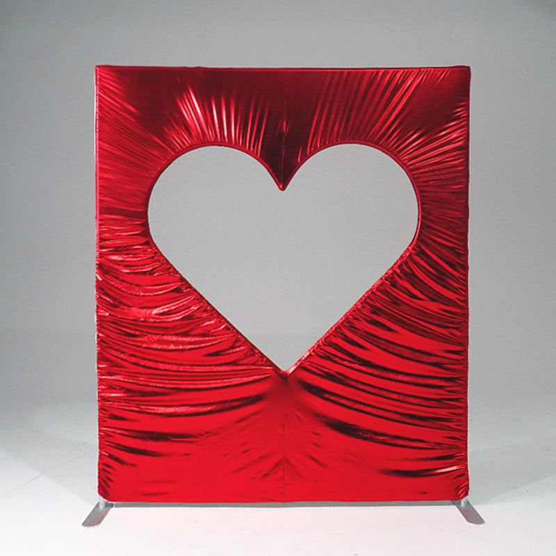 6x6.8ft Cutout Heart Frame for Wedding Party Decor Backdrop Stand