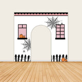 7.5x7.5ft Arch Frame Welcome Stand Door Party Backdrop Cover