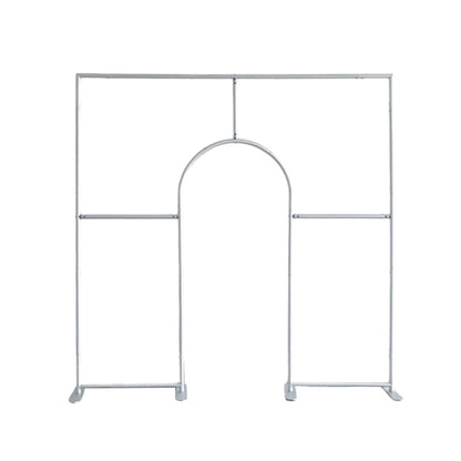 7.5x7.5ft Birthday Party Flower Arch Frame Welcome Stand Door-ubackdrop
