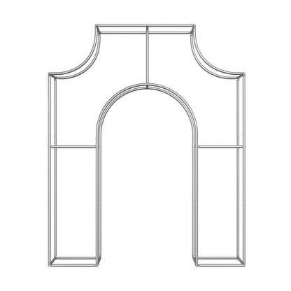 8x10ft Arc de Triomphe Frame Party Backdrop Stand-ubackdrop