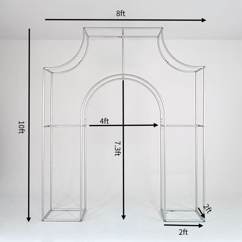8x10ft Arc de Triomphe Frame Party Backdrop Stand-ubackdrop