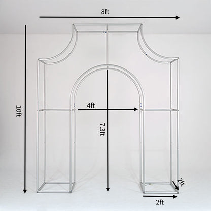 8x10ft Arc de Triomphe Frame Party Backdrop Stand-ubackdrop