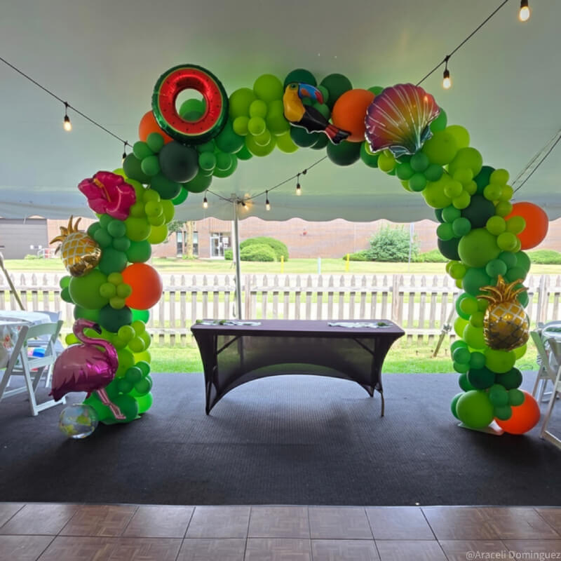 10x8 Ft Aluminum Balloon Arch Frame Wedding Arch Stand