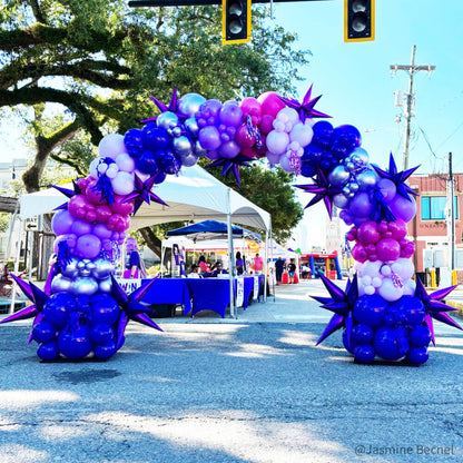 10x8 Ft Aluminum Balloon Arch Frame Wedding Arch Stand-ubackdrop