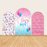 Baby Gender Reveal Decorations Boy or Girl Party Backdrop