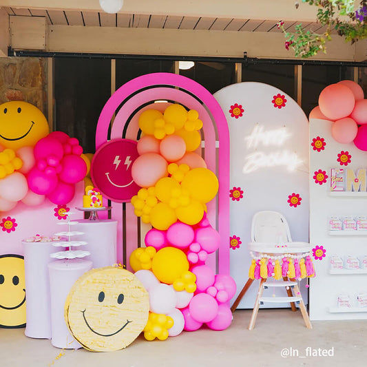 Chiara Backdrop Wall Set, Arched Wall Set Birthday&Baby Shower&Wedding Party Decoration-ubackdrop