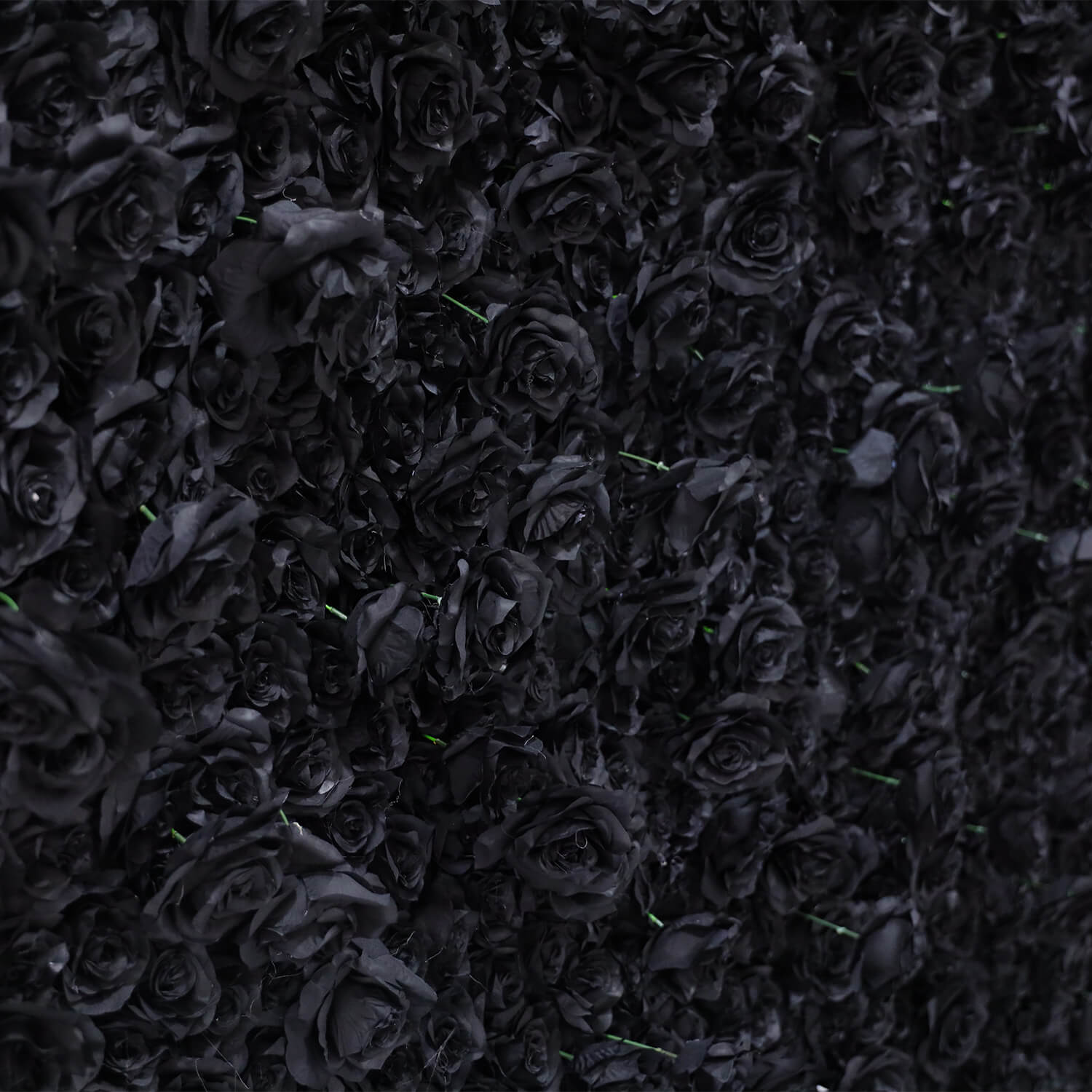 Black Rose Flower Wall Backdrop for Birthday Party Decorations-ubackdrop
