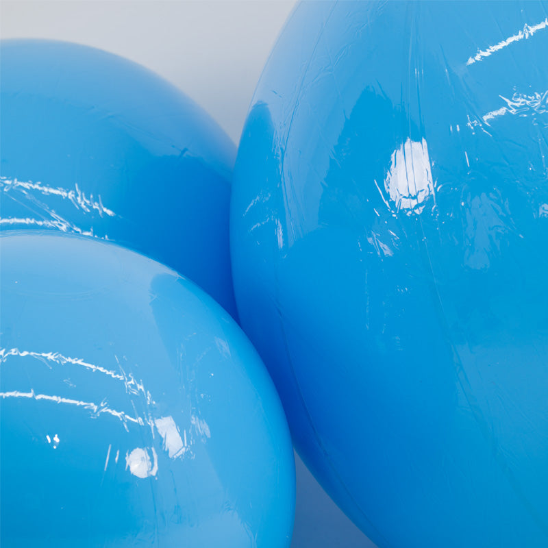 Blue Big Matte Inflatable Balls – Reusable Party & Event Decor