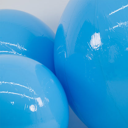 Blue Big Matte Inflatable Balls – Reusable Party & Event Decor