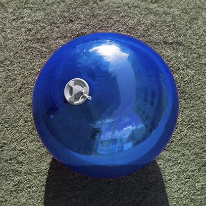Blue Inflatable Mirror Ball Reusable Big Bubble Balloon-ubackdrop