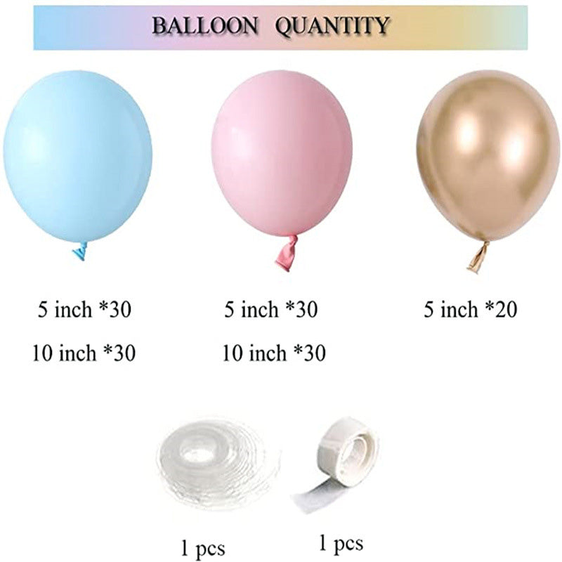 Blue Pink Balloons Gender Reveal Party Birthday Party Decorations-ubackdrop
