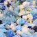 Blue Rose Wooden Texture Round Backdrop Kit For Girls main image 1