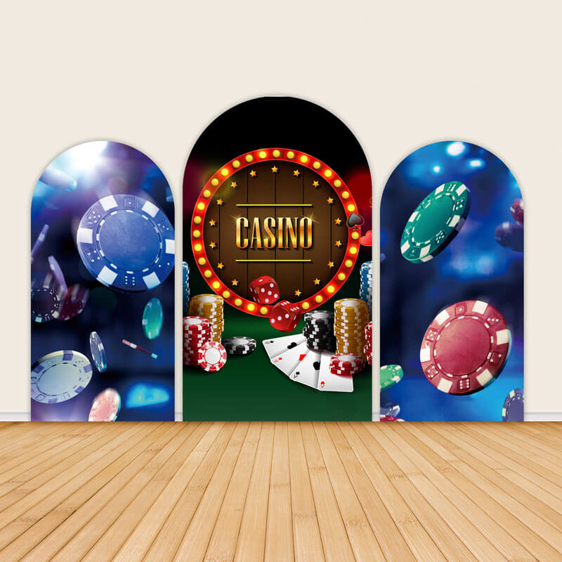 Casino Weights Theme Chiara Arched Wall Covers-ubackdrop