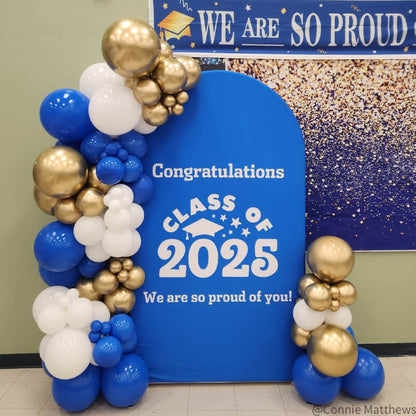 4x7ft Chiara Arched Backdrop Frame Custom Arched Wall Backdrop Cover for Party Decoration-ubackdrop