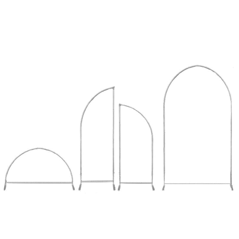 Chiara Arch Backdrop Wall Set 4PCS Arched Frames with Covers Set-ubackdrop