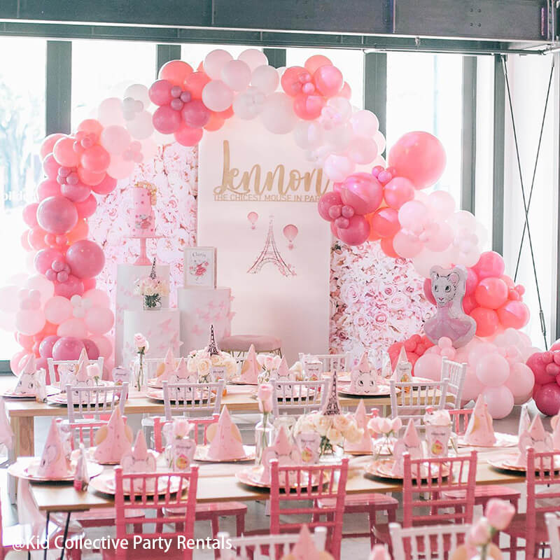 Chiara Arched Backdrop Wall Set, Birthday&Baby Shower&Wedding Party Decoration-ubackdrop