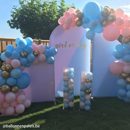 Chiara Arched Backdrop Wall Set, Birthday&Baby Shower&Wedding Party Decoration-ubackdrop
