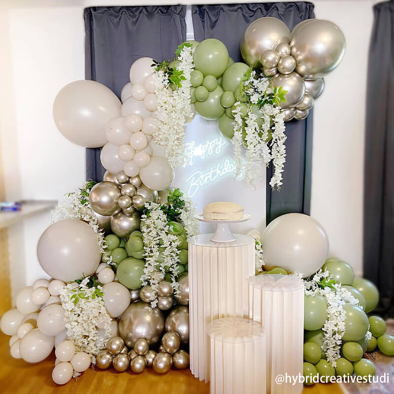 4x7ft Chiara Arched Backdrop Frame Custom Arched Wall Backdrop Cover for Party Decoration-ubackdrop