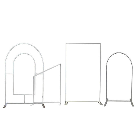Chiara Backdrop Wall Set 4PCS Arched Frames with Covers Set-ubackdrop