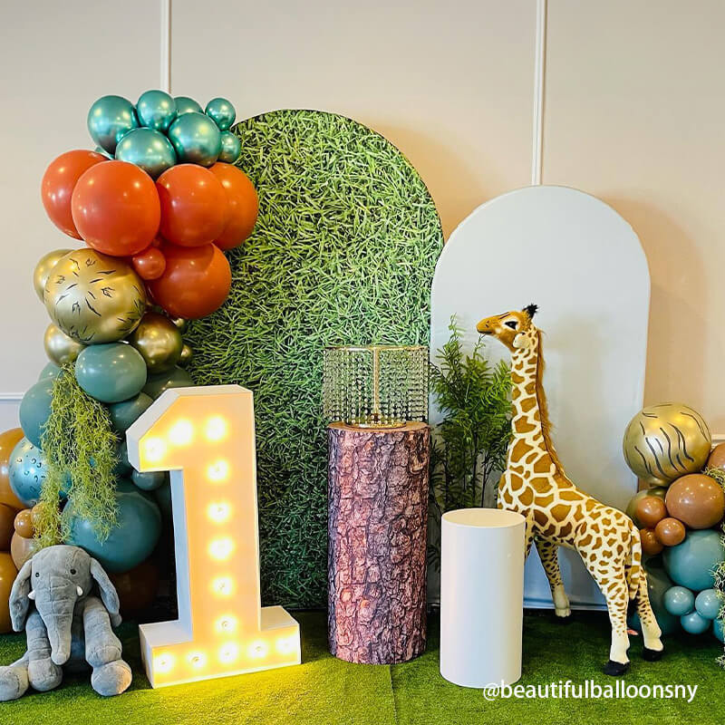 Chiara Backdrop Wall Set, Arched Wall Set Birthday&Baby Shower&Wedding Party Decoration-ubackdrop