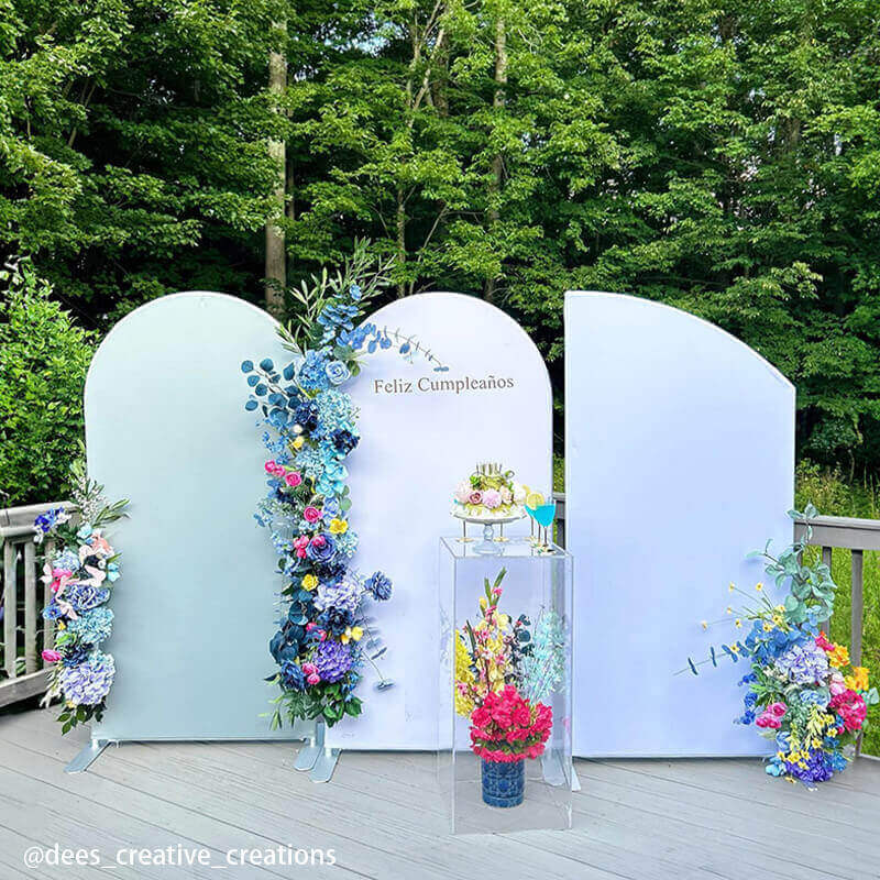 Chiara Backdrop Wall Set, Arched Wall Set Birthday&Baby Shower&Wedding Party Decoration-ubackdrop