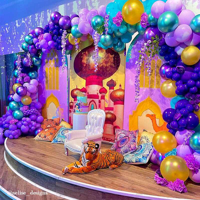 Chiara Backdrop Wall Set, Arched Wall Set Birthday&Baby Shower&Wedding Party Decoration-ubackdrop