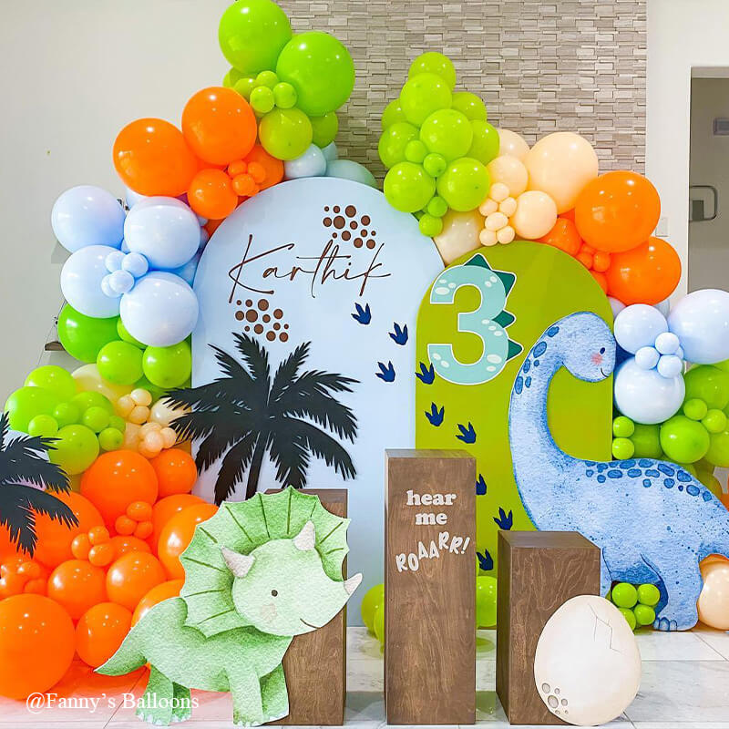 Chiara Backdrop Wall Set, Arched Wall Set Birthday&Baby Shower&Wedding Party Decoration-ubackdrop