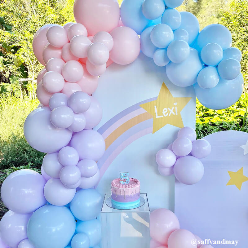 Chiara Backdrop Wall Set, Arched Wall Set Birthday&Baby Shower&Wedding Party Decoration-ubackdrop