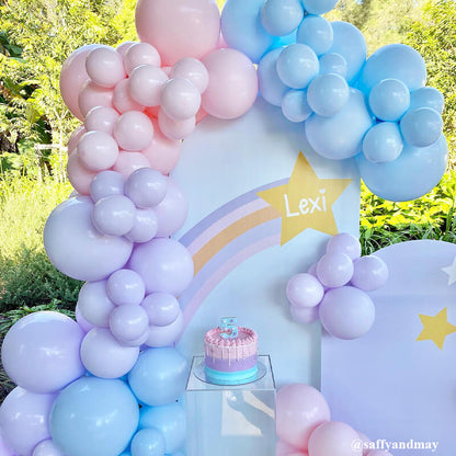 Chiara Backdrop Wall Set, Arched Wall Set Birthday&Baby Shower&Wedding Party Decoration-ubackdrop
