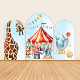 Circus Animals Theme Party Backdrop Decor
