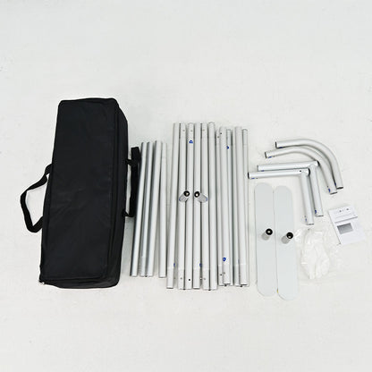 8x7.5ft Double-sided Tension Fabric Pillow Backdrop Cover and Stand-ubackdrop