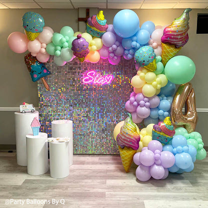 Fancy Silver Shimmer Wall Panels – Easy Setup Wedding/Event/Theme Party Decorations-ubackdrop