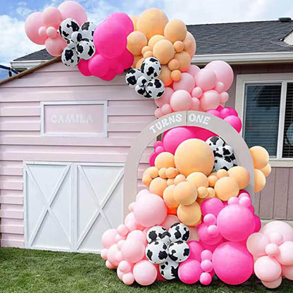 Farm Theme Party Cow Balloon Kit for Baby Shower Kids Birthday Party-ubackdrop