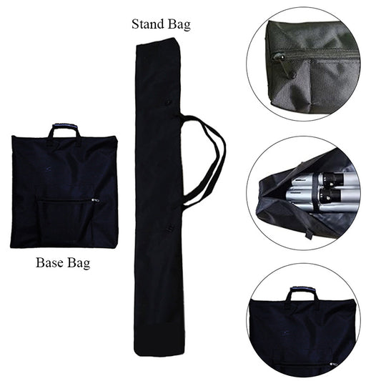 Sturdy Stand Black Oxford Handbag Portable Bag-ubackdrop