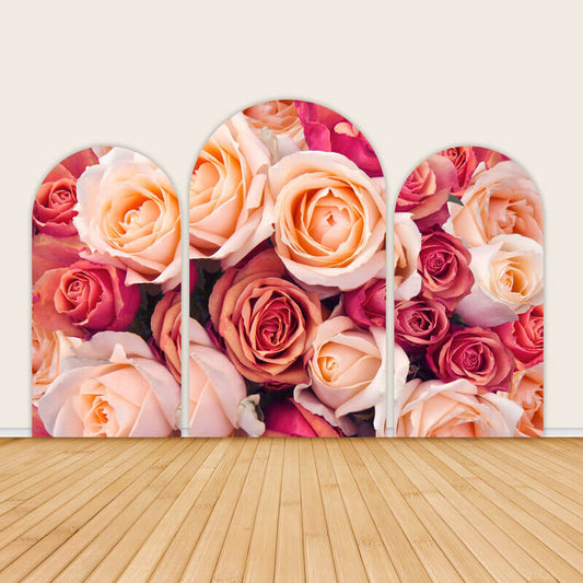Flowers Arch Party Decoration Backdrop Cover-ubackdrop