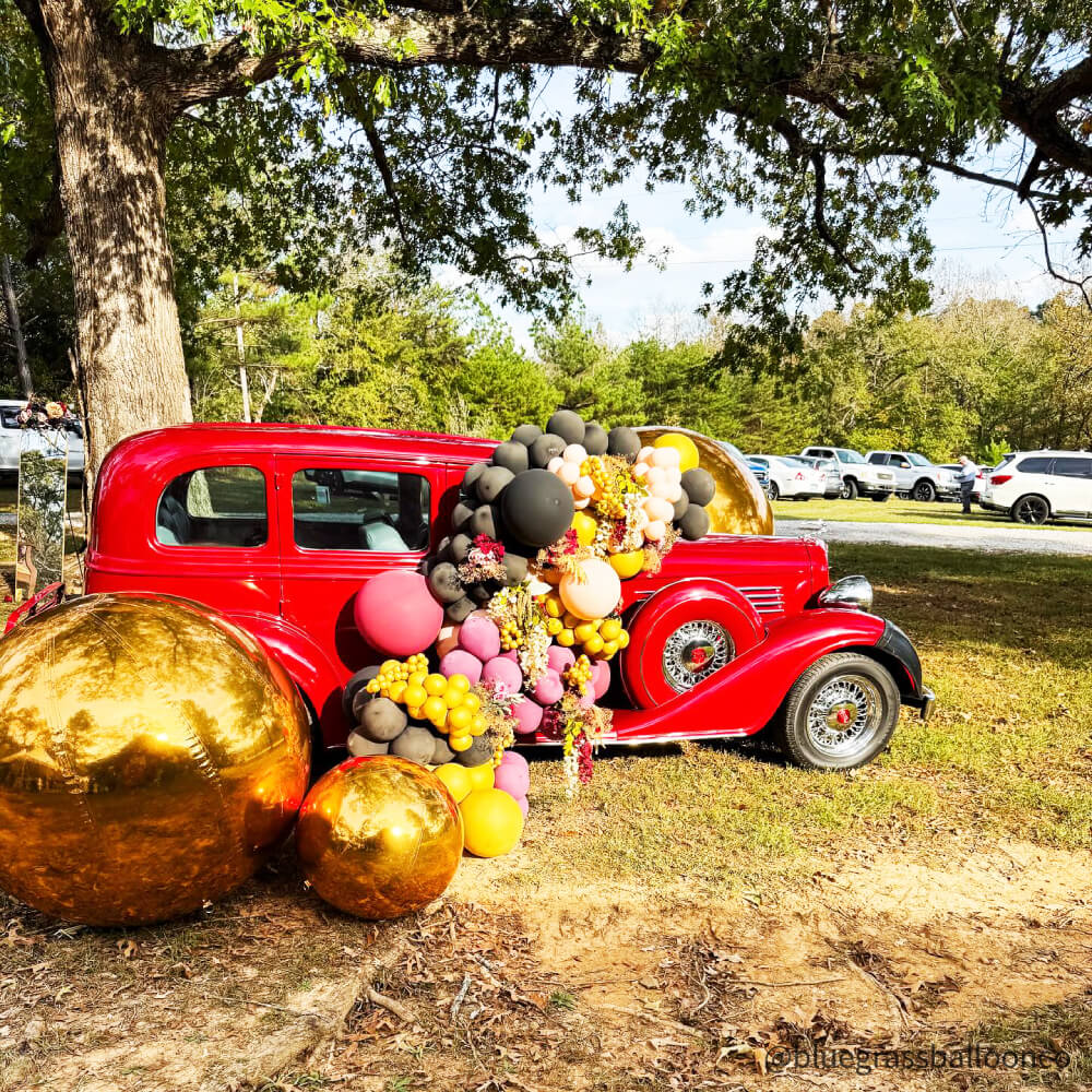 Golden Color Inflatable Mirror Ball Reusable Big Bubble Balloon-ubackdrop
