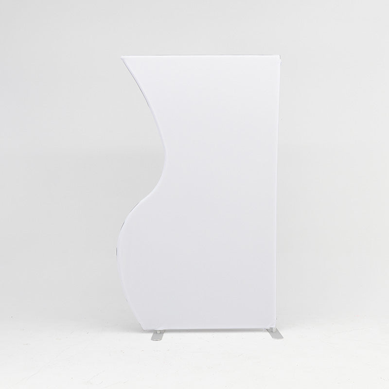 4x7ft Half Vase Backdrop Metal Frame Stand for Birthday Event Decoration-ubackdrop