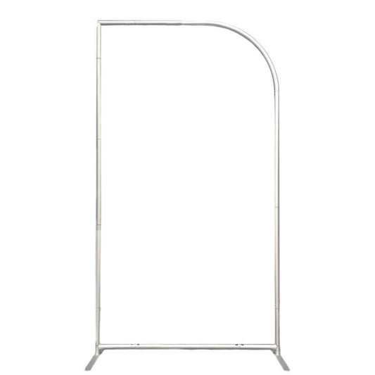 Half Moon Chiara Arched Frame with Cover-ubackdrop