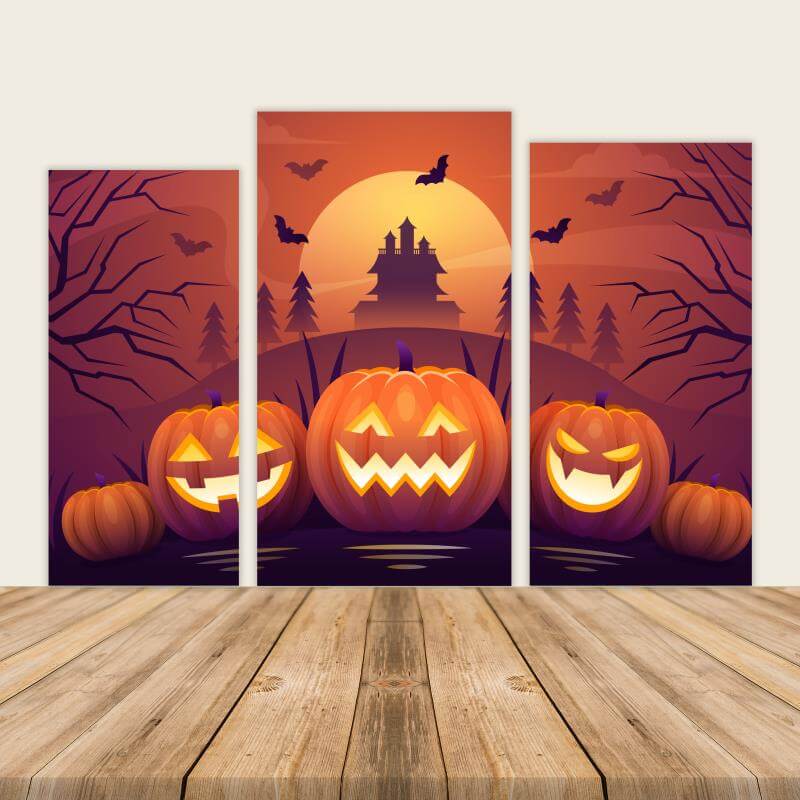 Halloween Party Backdrop Cloth Decoration-ubackdrop