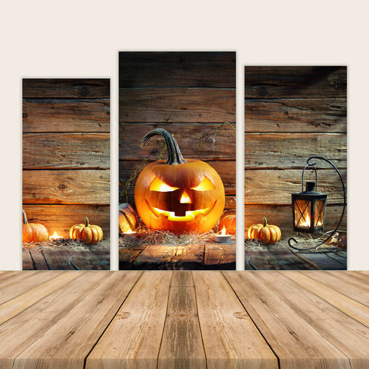 Halloween Pumpkin Decoration Party Backdrop Cover-ubackdrop