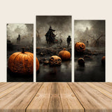 Halloween Theme Pumpkin Party Decoration Backdrop Cover