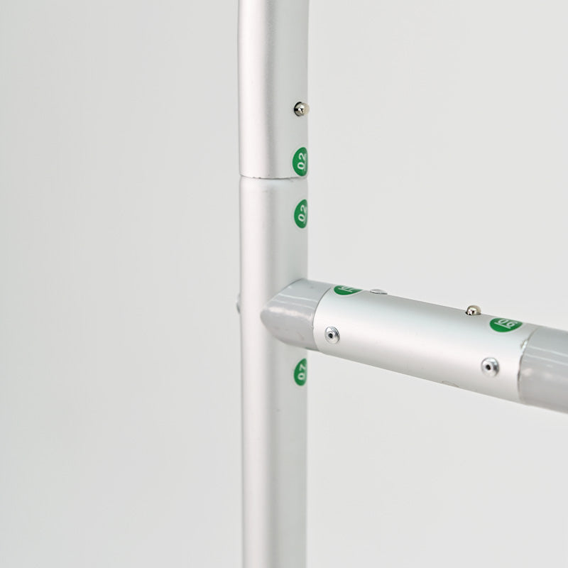 6+7FT Horn-Shape Flower Wall Backdrop Stand for Wedding and Event Decoration-ubackdrop