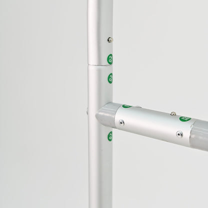 6+7FT Horn-Shape Flower Wall Backdrop Stand for Wedding and Event Decoration-ubackdrop