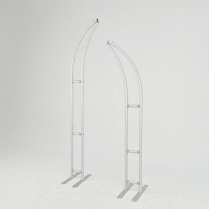 6+7FT Horn-Shape Flower Wall Backdrop Stand for Wedding and Event Decoration-ubackdrop