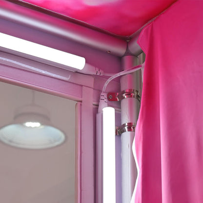 6.5x7.5ft Hot Pink Photo Booth Party Photo Box