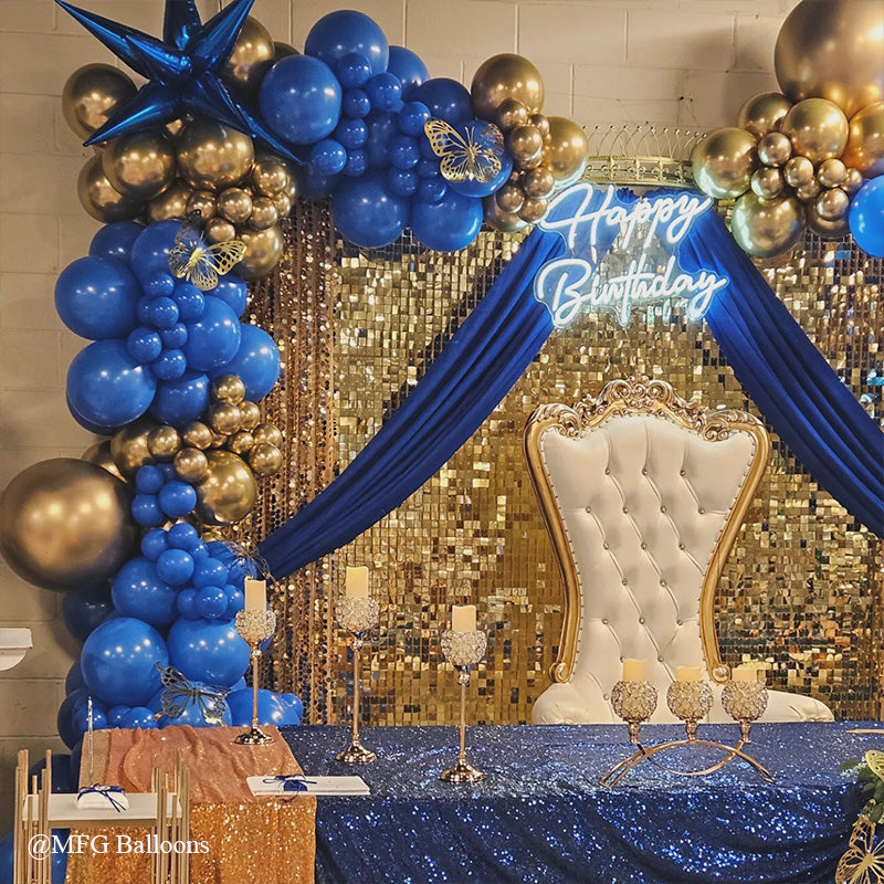 Light Gold Shimmer Wall Panels – Easy Setup Wedding/Event/Theme Party Decorations-ubackdrop